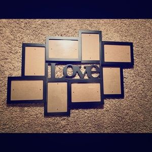 Love Wall Hanging Multiple Picture Frame